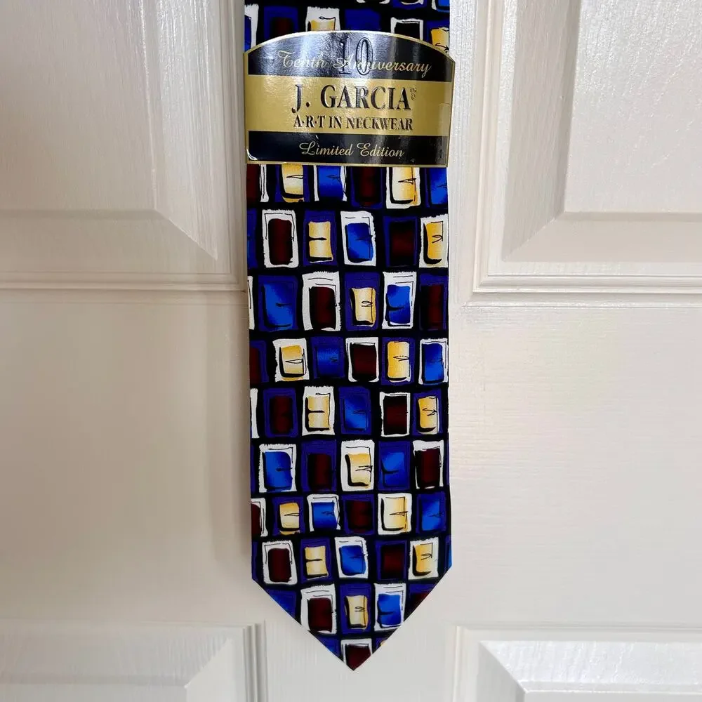 NEW J Garcia  10th Anniversary New York Limited Edition Limited Necktie